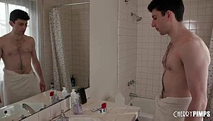 Blonde mother-in-law teaches stepson doggystyle, fingering pussy with big tits bent over