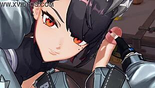 Exclusive Maid Blowjob Futanari