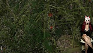 Mermaid in costume sucks monster cock roughly with big tits bouncing