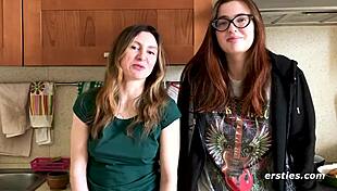 i love watching felicia and lina grind their pussies together so fine