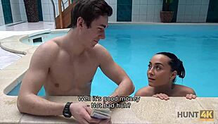 Want free spa time? Just blowjob and fuck this old couple!