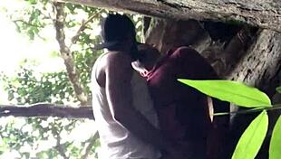 Sex on the beach with big cock and hairy ass