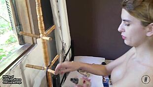 can lola morango handle this deepthroat in heels?