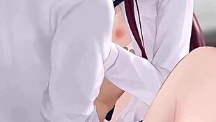 Cute anime cartoon episode one features charming characters