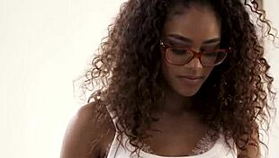 Scarlit Scandal, all natural, drilled hard on couch for multiple orgasms, wow!