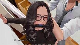 Ripples Part 11 gameplay: Asian hentai babe with big tits does hardcore yoga. Intense scenes await!