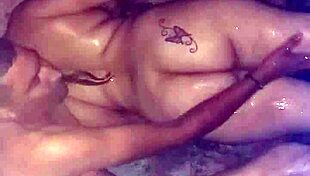 Detailed Fucking Of Her Ass In The Oiled Bathroom With Moaning And Ass Licking