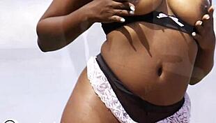 Big Ass Ebony Babysitter Gets Face Fucked And Cowgirl Rides Big Black Cock