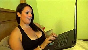 Couple tries anal sex first time with big tits