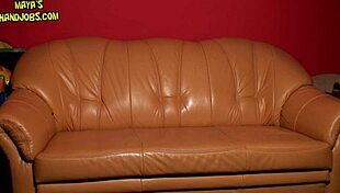 I gave Maya a strong orgasm by fingering her clit