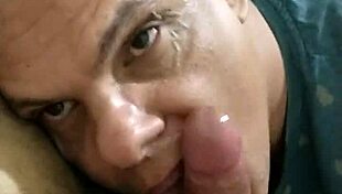 subtle sucking and oral pleasure with the delivery guy