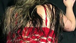 Msbooty1877 wrecked by strap on dildo!