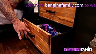 Step-Daughter Performs Striptease in Family Fantasy