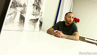 hard work and hard cock busty office milf sara jay gets sticky cum