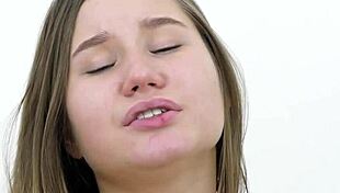 Plump girl Amalia Davis masturbates her wet pussy solo in 4K