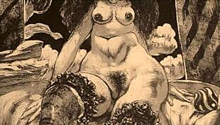 Vintage Erotic Illustration Brings Retro Anime Charm to Life with Hentai Flair