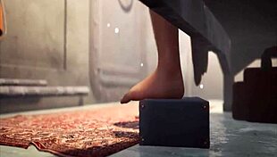 big tits milf gets hairy cock assfucking on beach