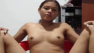 Smashing My Tight Pussy with a Delicious Dildo in Wild Solo Action