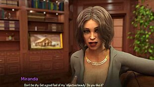 bound in a game, the player struggles to escape the restraints