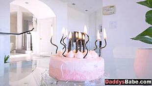 Oh Wow, Teen Stepdaughter Practices Blowjobs on Step Daddy!