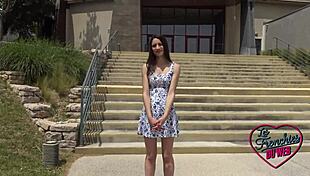 candie coquine brunette fulfilling her double penetration fantasies