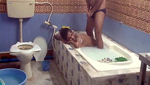 Hot sex with amateur indian natural tits wife sudipa in shower with dirty hindi audio