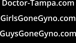 Wow! Doctor Canada Flips the Script on Channy Crossfire During Medical Exam at GuysGoneGyno.com. He Ends Up Examining Her Instead!