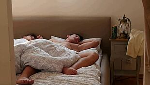 Horny roommates feel intense morning fuck in dorm