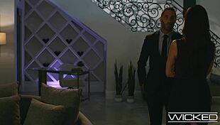 wicked lilly bell seduces office man for hard rough fuck