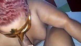 Hot milf and blonde on their knees for cock worship