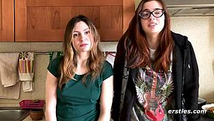 i love watching felicia and lina grind their pussies together so fine