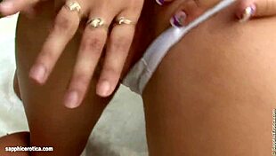 Nikitta And Angelina Outdoors Fun With Fingering And Licking!