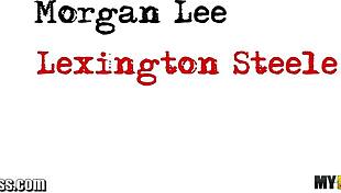 yo, morgan and lex goin’ wild on that big rod