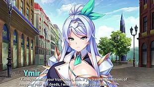 Stealing a monster girl harem, creampieing a stuck demon in this hentai game episode