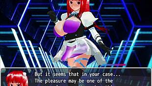 girl b hero faces monster lord in intense anime scenes