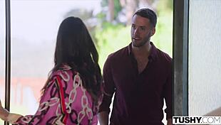 sexy real-estate pro katrina bends over for client's anal bonus