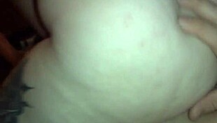 Wife Rides Big Dick with Her Big Ass Reverse Cowgirl.