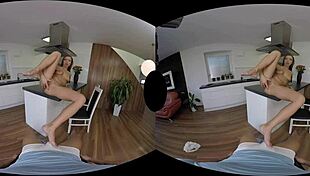 Morgan Rodriguez Masturbates Hardcore in VR Reality