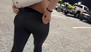 date night got wild with a huge dick pounding and cum dripping down my butt