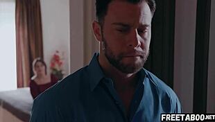 Exciting knock knock, let's fuck passionately before stepsister returns for creampie.