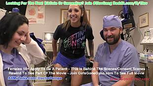 Stefania Mafra's gyno exam and orgasm research in Florida