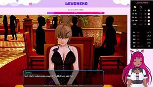 Vtuber Lewdneko Feels Intense Pleasure In Harem Hotel Part 26