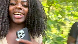 Me And Friend Take Hot Girl To Waterfall For Sex