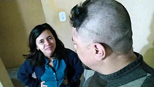 Dany Rio submits totally, turning her mouth into a pussy!