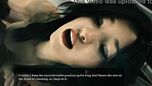 Intriguing scene on the captain's deck from Tales from the Unending Void. Passionate moments unfold.