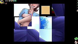 Hornycraft Blowjob Scene