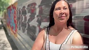 Peruvian Marlene rides cowgirl and swallows cum in bedroom