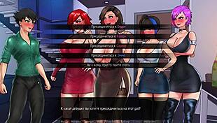 Goddesses Play Games And Spank At Party