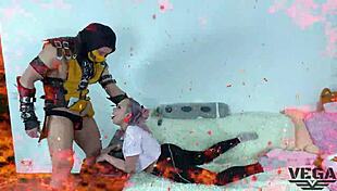 Watch your mouth when we play Mortal Kombat, or I’ll dominate with anal action!