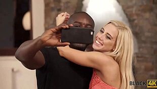 Black4k Interracial Couple Gets Steamy During Selfies